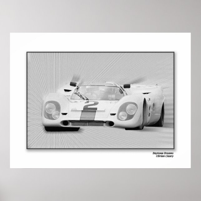 Poster Daytona Dreams (Frente)