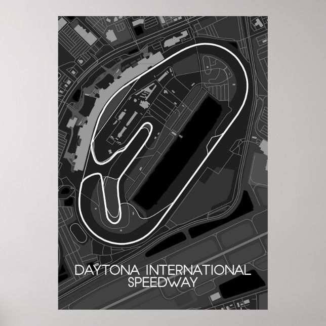 Poster Daytona International Speedway (Frente)