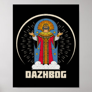 Poster Dazhbog Mitologia Antiga Eslava Paganismo Russi