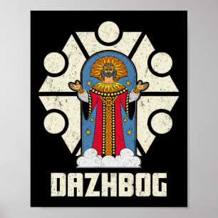 Poster Dazhbog Mitologia Antiga Paganismo Eslavo Rússia