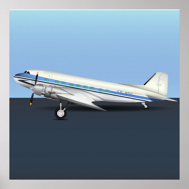 PÓSTER DC-3 (Frente)