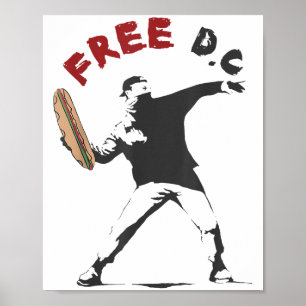 Poster Dc Sandwich Cara Free Dc Washington Dc Sandwich