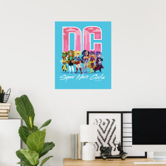 Poster DC Super Hero Girls Lineup