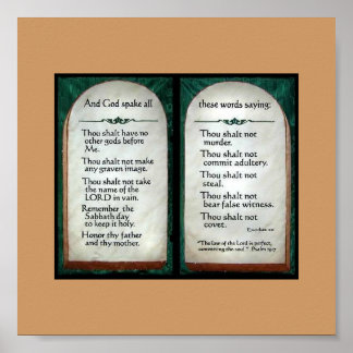 poster de 10 Mandatos