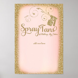 poster de 11x17 Glitter Spray