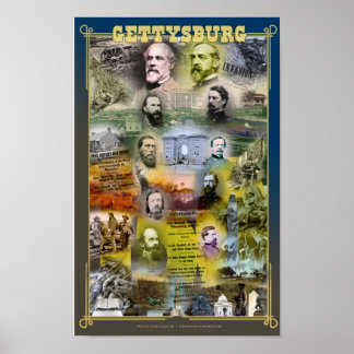 Poster de 150 anos de Gettysburg