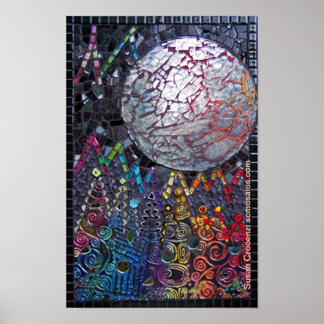 poster de 16,5 x 11" do Reino da Paz (Frente)