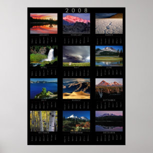 Poster de 2008 calendários