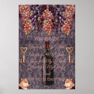 Poster de 24" x36" Vintage Love No.02