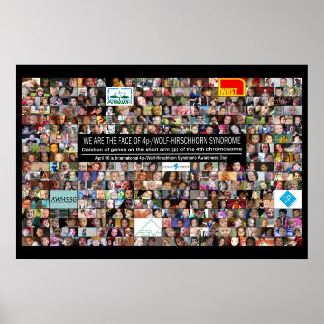 poster de 36"x24" no Dia da Consciência 2014 4p/WH (Frente)