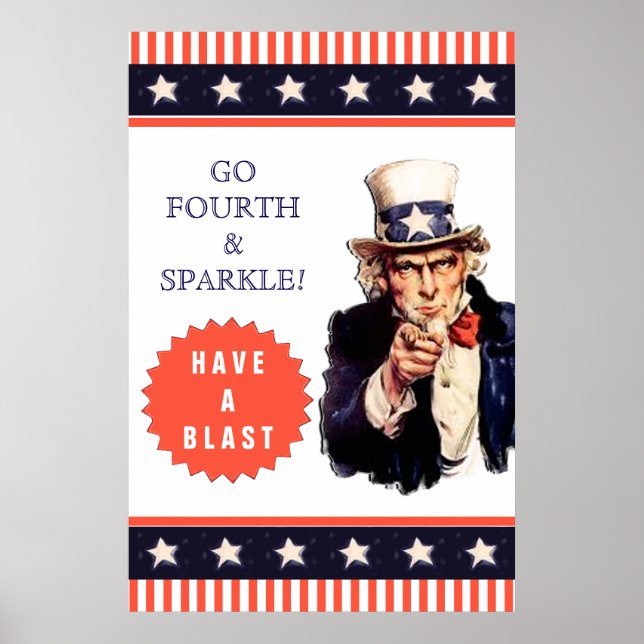 Poster de 4º de julho (Frente)