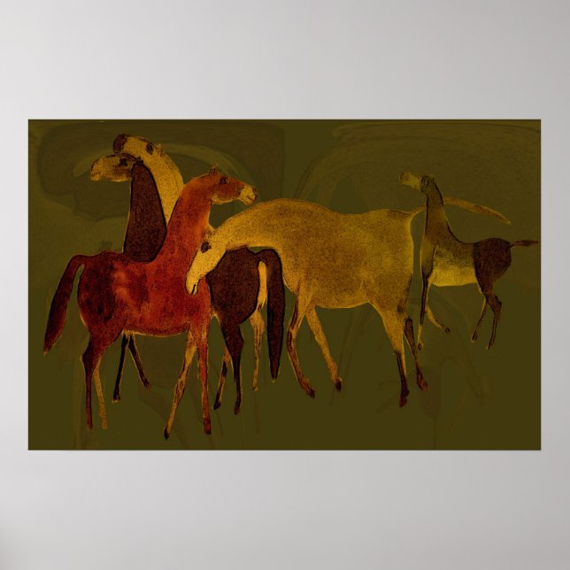 poster de 4 HORSES II (Frente)