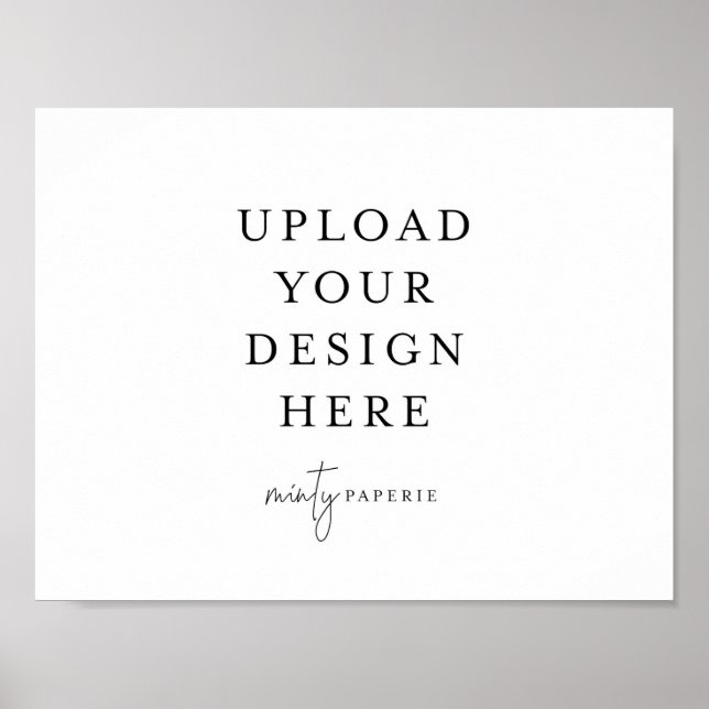 poster de 8,5" x 11" - Paisagem (Frente)