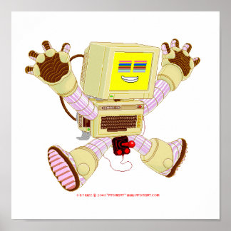 poster de 8 bits Buzz v1.0