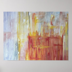 Poster de Abstrato colorida