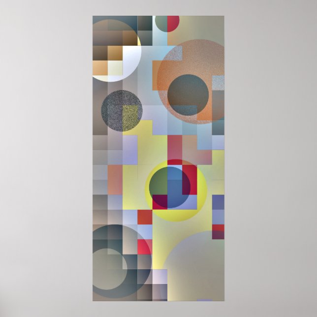 Poster de Abstrato de demonstração (Frente)