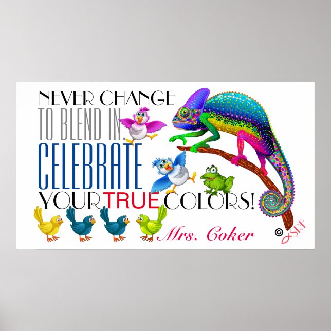 Poster de aceitação de incentivo à diversidade (Frente)