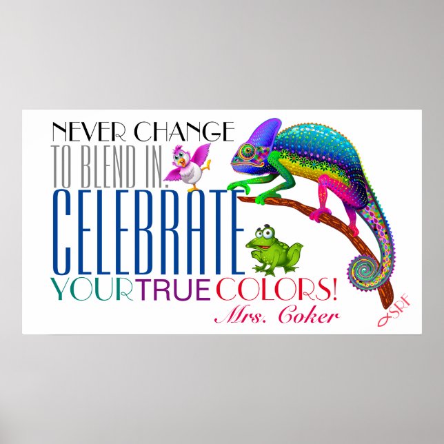 Poster de aceitação de incentivo à diversidade (Frente)