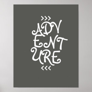 poster de advento e cinza branca