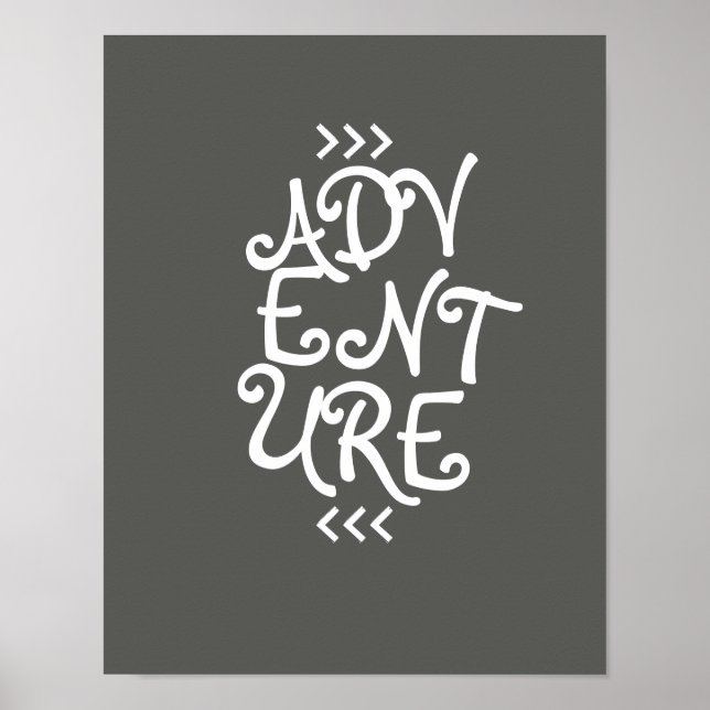 poster de advento e cinza branca (Frente)