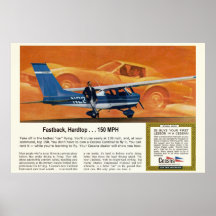 Poster de Aeronaves Vintage Cessna nº 2