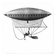 Poster de aeróstato pessoal