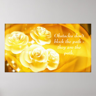 Poster de Afirmação de Cota de Força de Resistênci