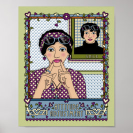 Poster de Ajuste de Atitude_A_8x10