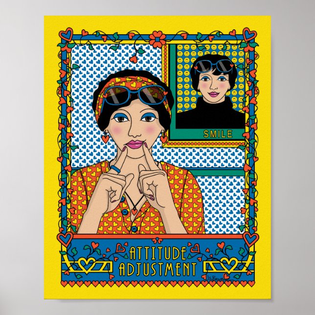 Poster de Ajuste de Atitude_B_8x10 (Frente)