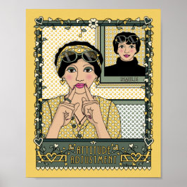 Poster de Ajuste de Atitude_C_8x10