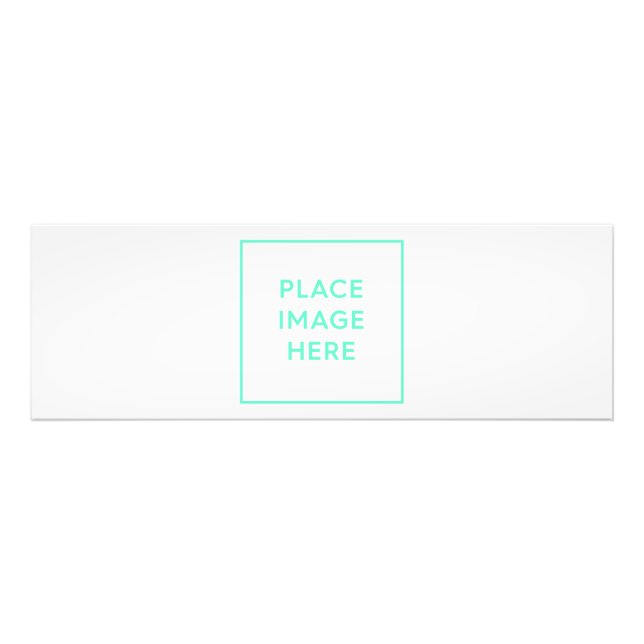 Poster de Alargamento de Fotografias - 36" x 12" (Frente)