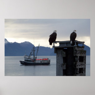 poster de "Alaskan Sunset"