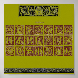 Poster de alfabeto