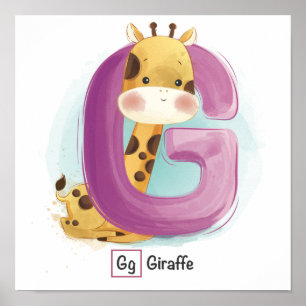 Poster de Alfabeto Animal Cujo