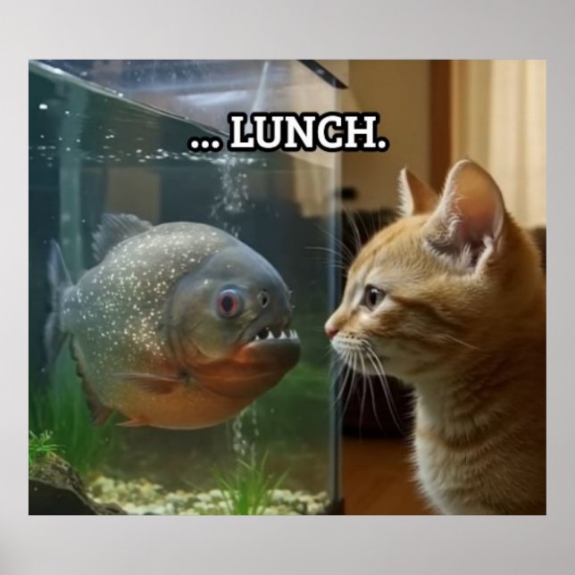 Poster de almoço (Frente)