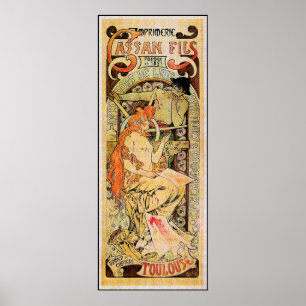 Poster de Alphonse (Alfons) Mucha: Cassan Fils