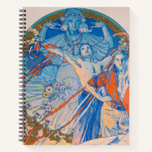 Poster de Alphonse Mucha para o Festival de Sokol