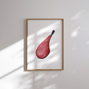 Poster de alvo das artes marciais de aquarelas