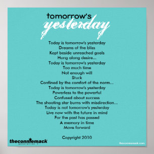 Poster de amanhã de ontem