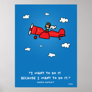 Poster de Amelia Earhart