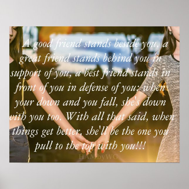 Poster de Amigos BFF HAMbWG (c) (Frente)