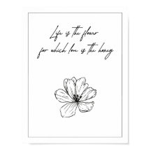 Poster de amor inspirador