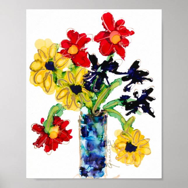 Poster de Ampliação Energética Equilibrada por Ann (Frente)