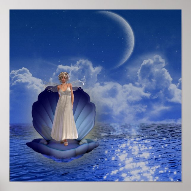 Poster de Anjo de Água (Frente)