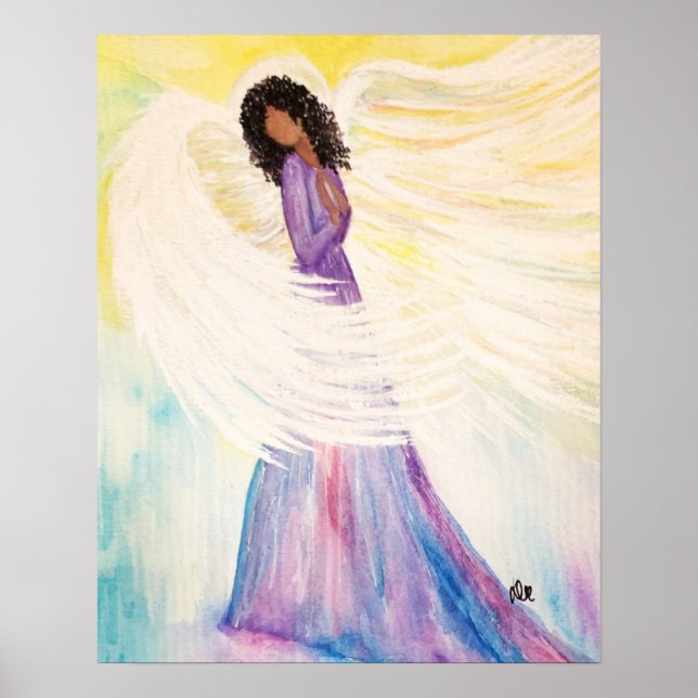Poster de Anjo de Oração (16x20) (Frente)