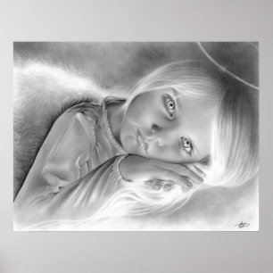 Poster de anjo pequeno do céu