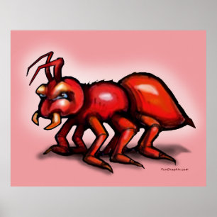 Poster de Ant de Fogo