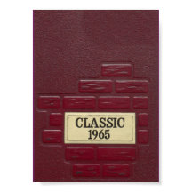 poster de anuário de 1965