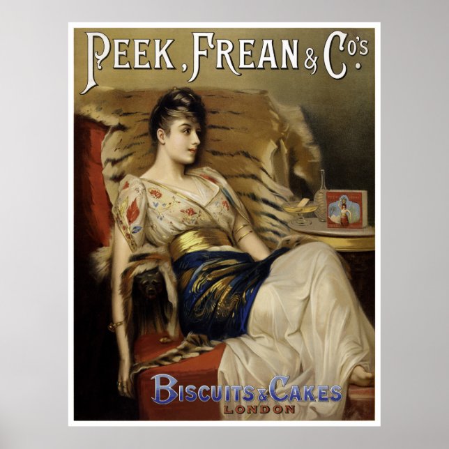 Poster de anúncio de pré-ativação do Peek Frean Vi (Frente)