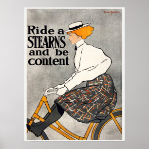 Poster de Anúncio em Bike Vintage